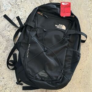 NWT North Face Solid State backpack black/rose gold